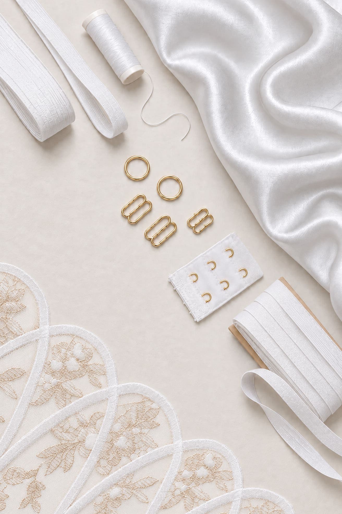 Aria Set White — матеріали та фурнітура